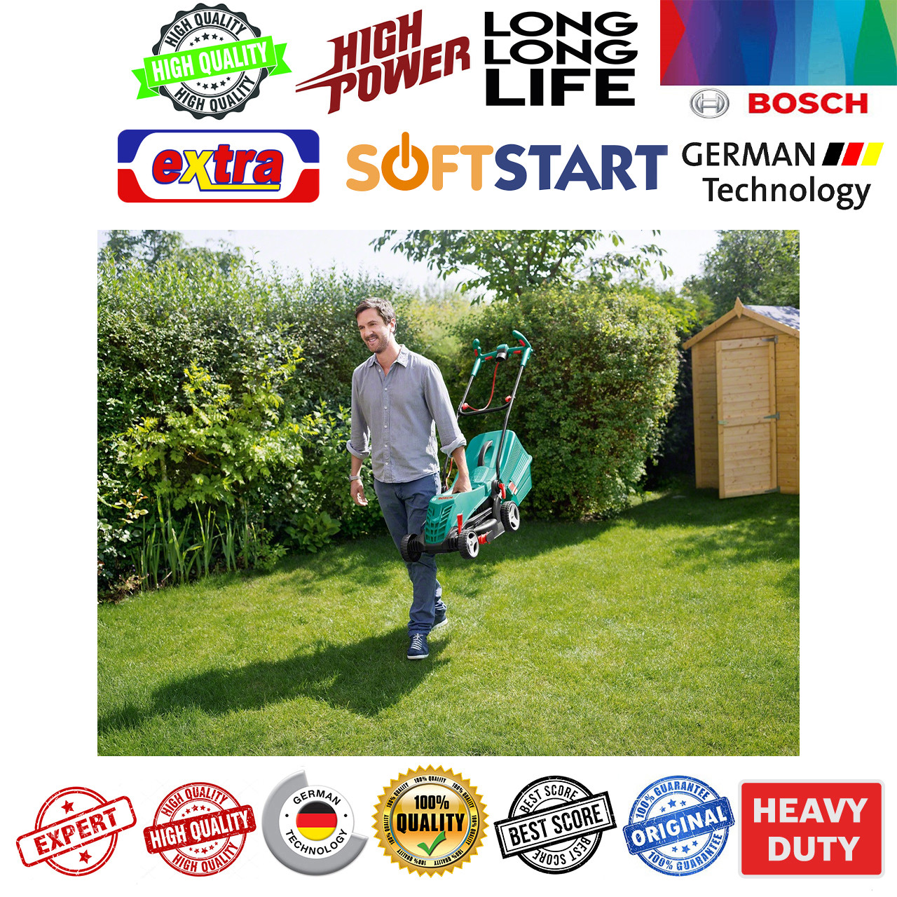 چمن زن برقی بوش مدل ARM37