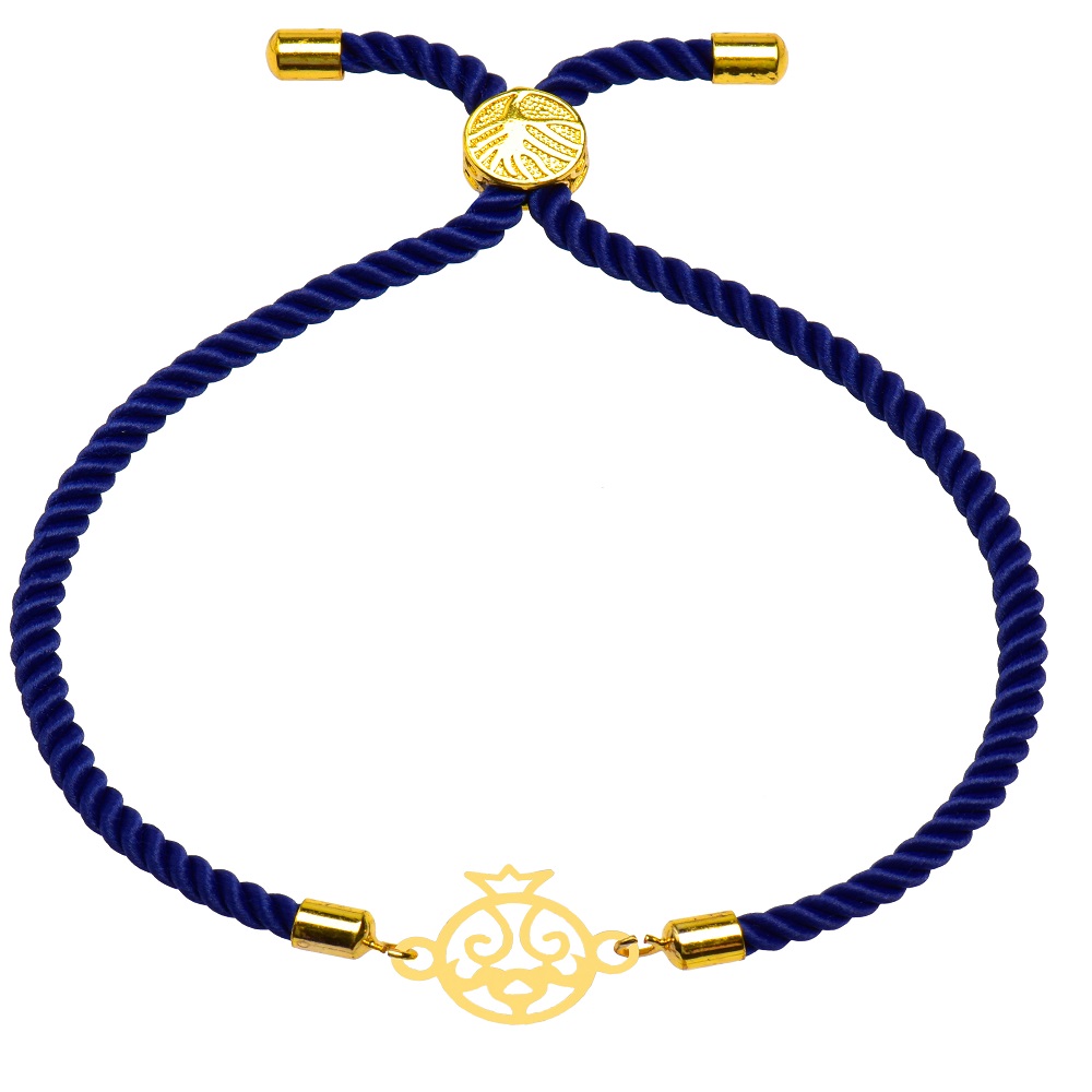 دستبند طلا 18 عیار زنانه کرابو طرح انار مدل kr100972