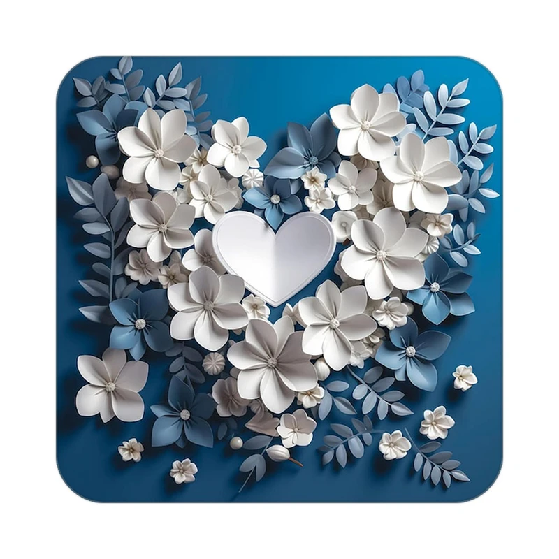 زیر لیوانی کاکتی طرح عاشقانه مدل mp38556