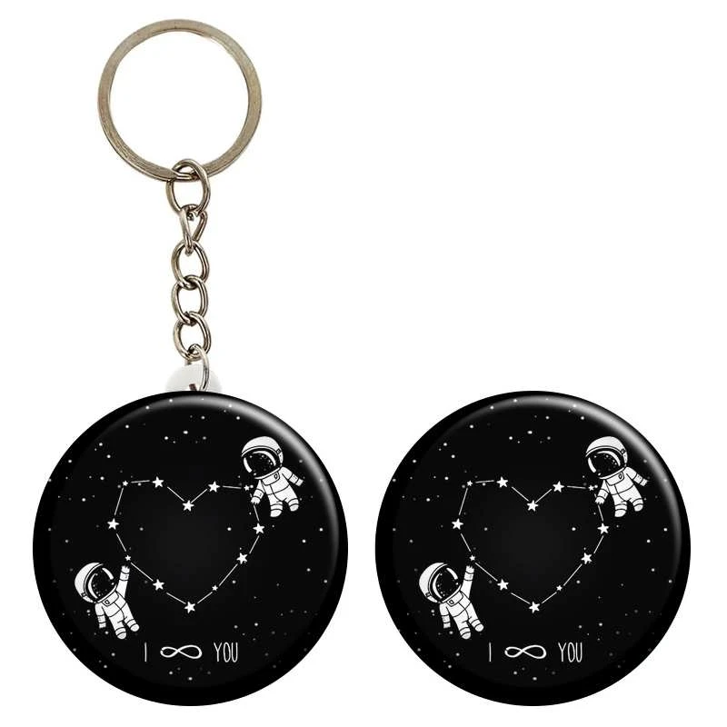 پیکسل گالری باجو طرح فضانورد و فضا کد 95 به همراه جاکلیدی