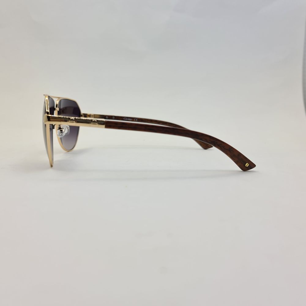 عینک آفتابی  مدل P1002 - DOD دسته چوبی -  - 6