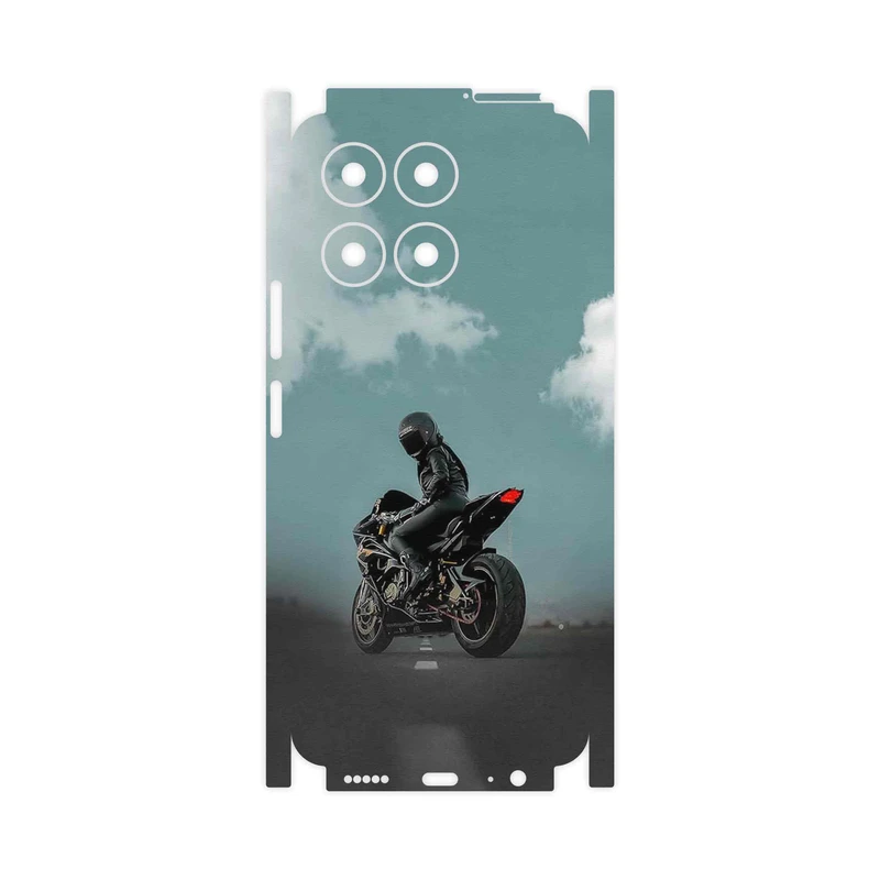 برچسب پوششی ماهوت مدل Motorcycling-FullSkin مناسب برای گوشی موبایل آنر X6a