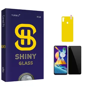 Atouchbo Shiny Pro Privacy Screen Protector For Samsung Galaxy M11 With Back Protector