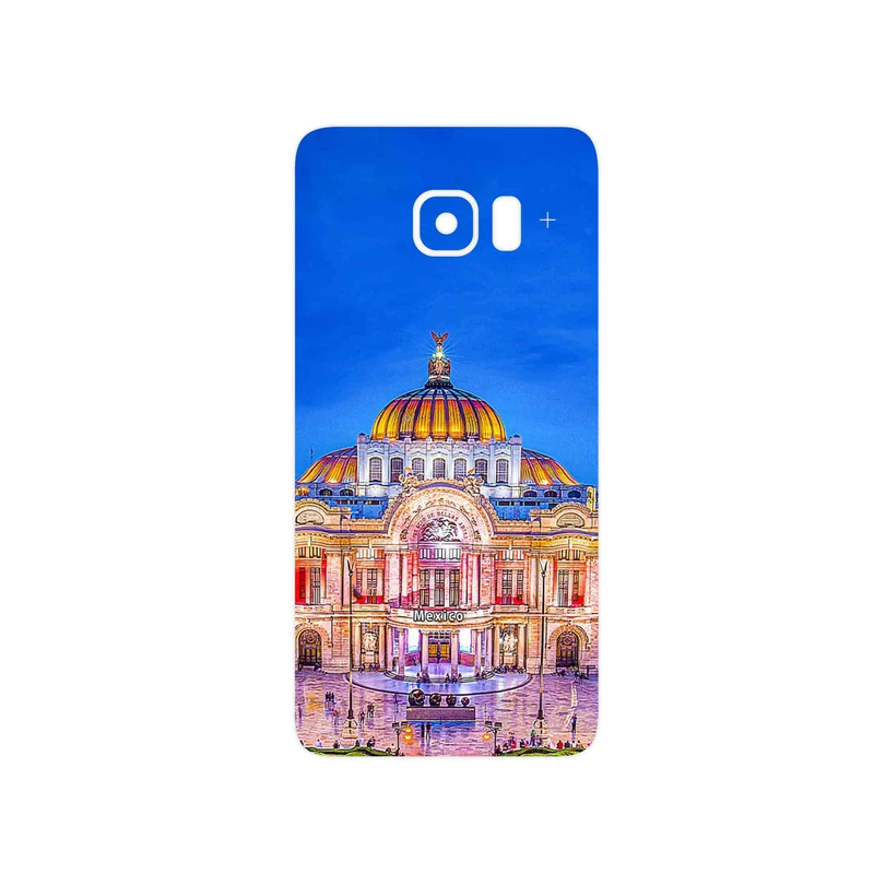 برچسب پوششی ماهوت مدل Mexico City مناسب برای گوشی موبایل سامسونگ Galaxy S6 Edge Plus
