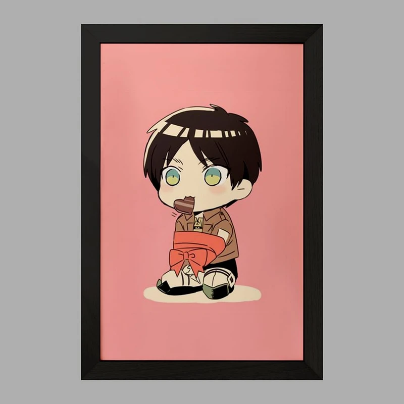 تابلو خندالو مدل ارن یگر انیمه اتک آن تایتان Attack on Titan  کد 11054