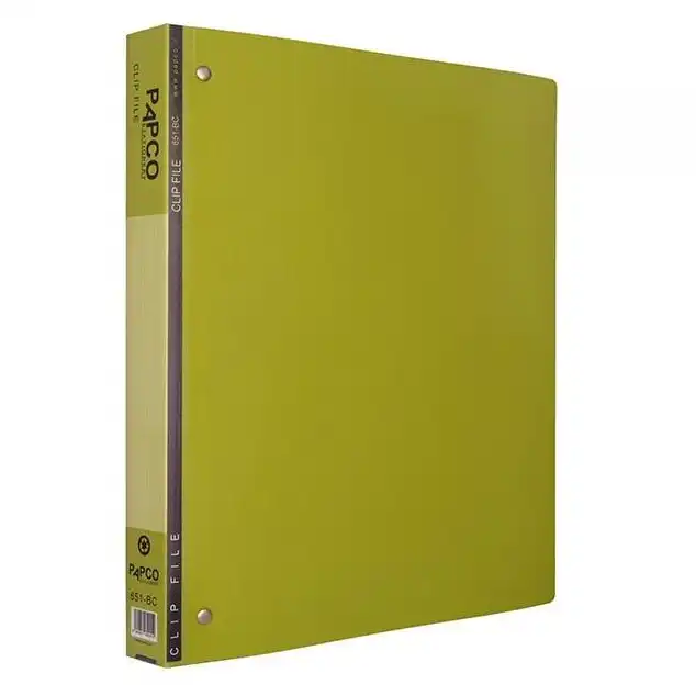 کلاسور 4 حلقه پاپکو مدل متالیک کد 651-BC