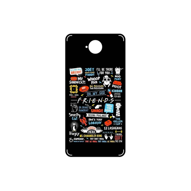 برچسب پوششی ماهوت مدل Friends 2 مناسب برای گوشی موبایل مایکروسافت Lumia 650
