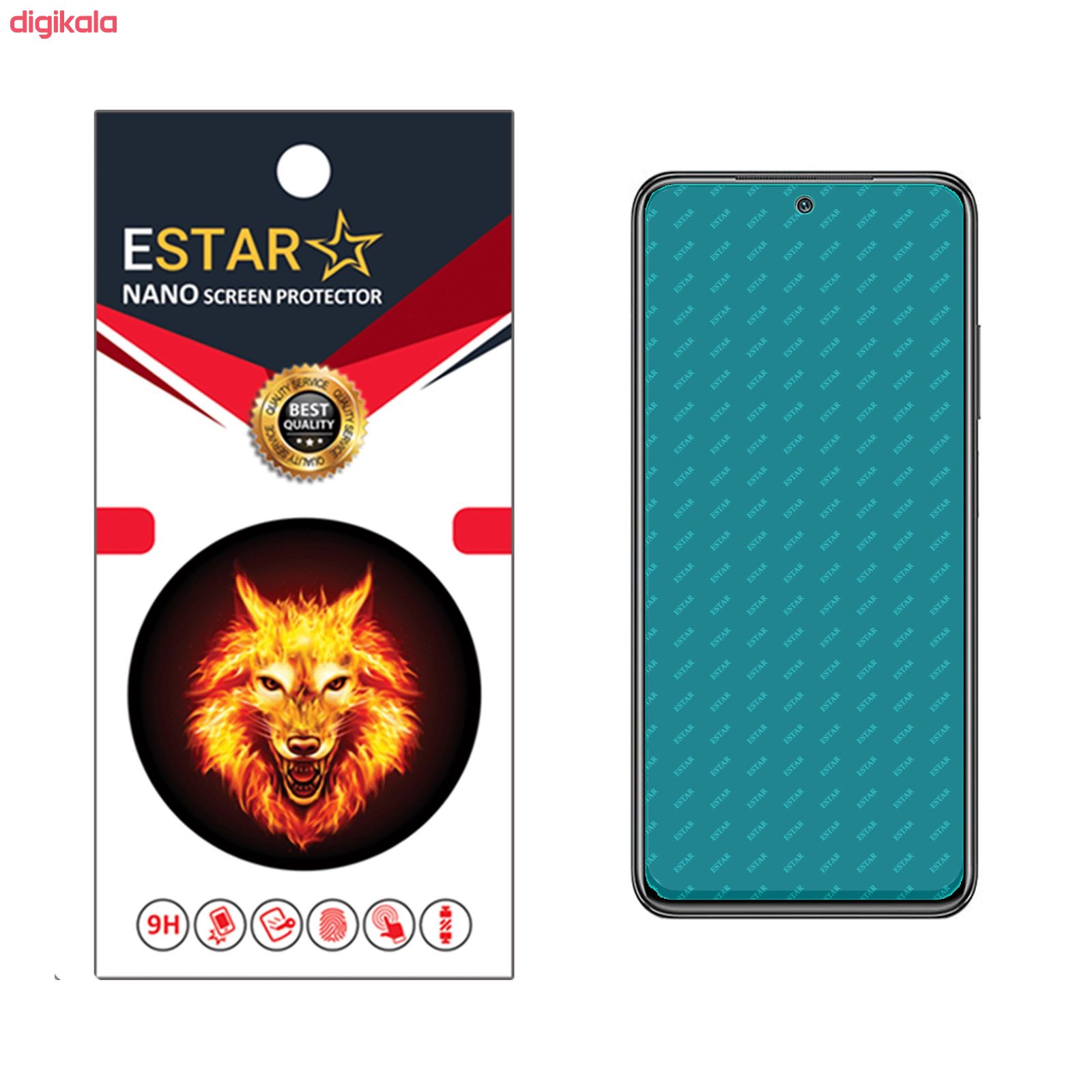 محافظ صفحه نمایش ای استار مدل ESR مناسب برای گوشی موبایل شیائومی Redmi note 10s main 1 1