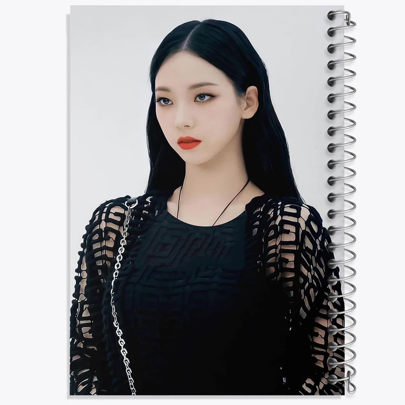 دفتر مشق 50 برگ خندالو مدل کارینا گروه آسپا Aespa  کد 12464