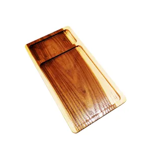 ظرف سرو مدل نارون چوبی