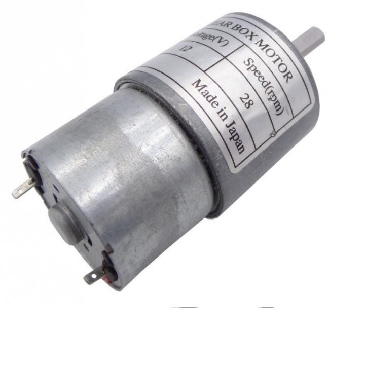 موتور گیربکس مدل 12V 28RPM
