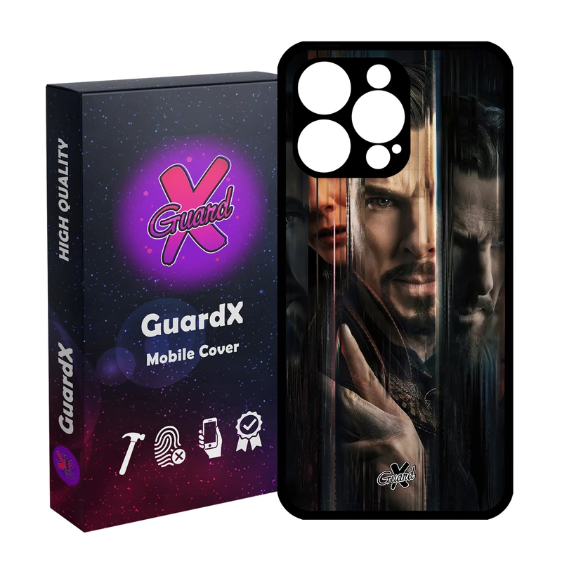 کاور گارد ایکس طرح دکتر استرنج مدل قاب Glass10485 مناسب برای گوشی موبایل اپل iPhone 15 Pro Max