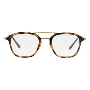 فریم عینک طبی مربعی ری بن مدل 0RX7098-2012-50 مناسب برای صورت بیضی، قلب و گرد