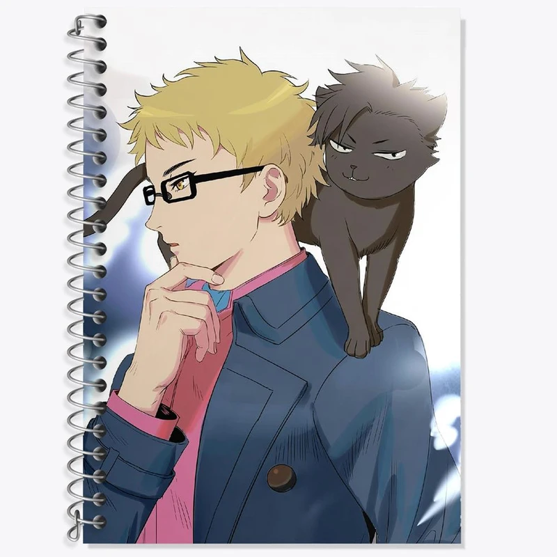 دفتر لغت 50 برگ خندالو مدل سوکیشیما کئی انیمه آبشار سرنوشت هایکیو کاگیاما کد 11207