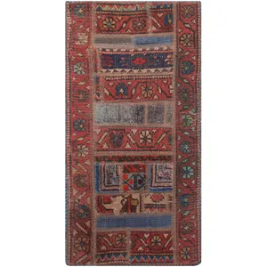 کلاژ فرش دستبافت نیم متری فرش هریس کد 101730