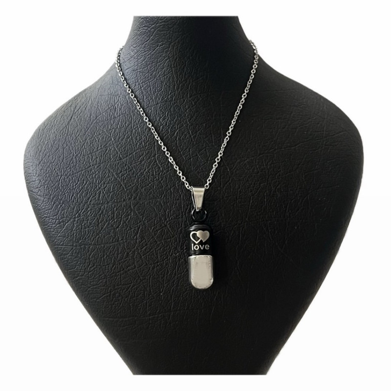 گردنبند مدل کپسول عشق 495 گردنبند مدل کپسول عشق 495