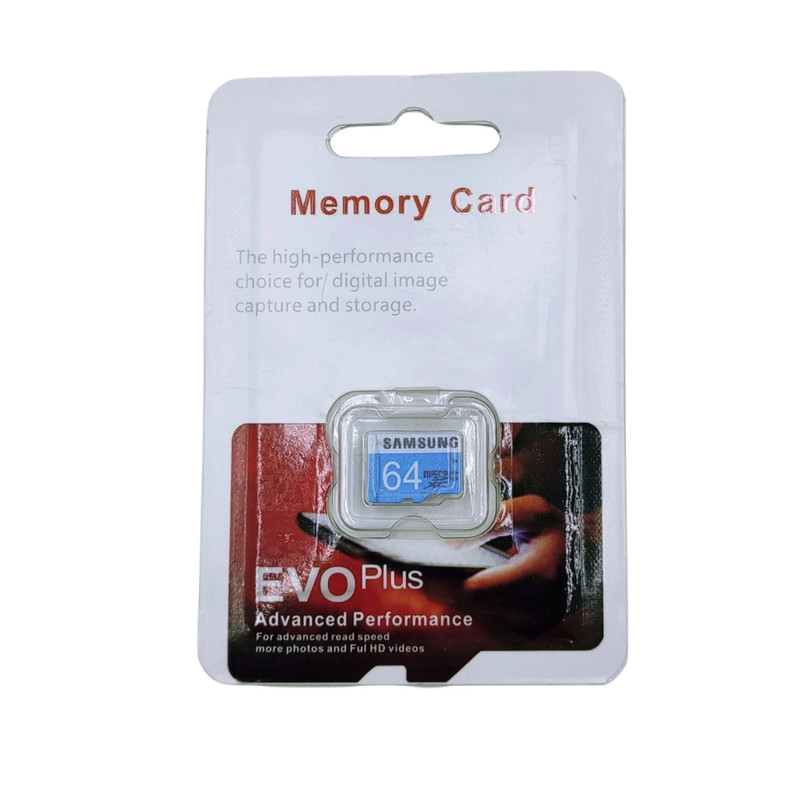 کارت حافظه microSDXC مدل EVO PLUS کلاس 10 استاندارد UHS-1 U3 سرعت 100 MBps ظرفیت 64 گيگابايت
