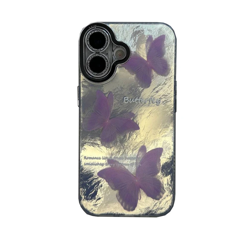 کاور مدل سه پروانه مناسب برای گوشی موبایل اپل iPhone 16  