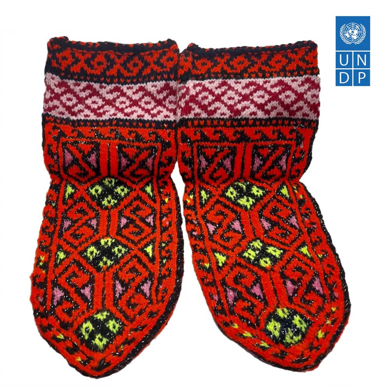 جوراب دست دوز مردانه مدل سنتی