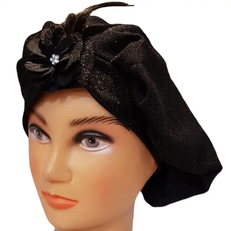 توربان مدل فرانسوی مجلسی لمه دار