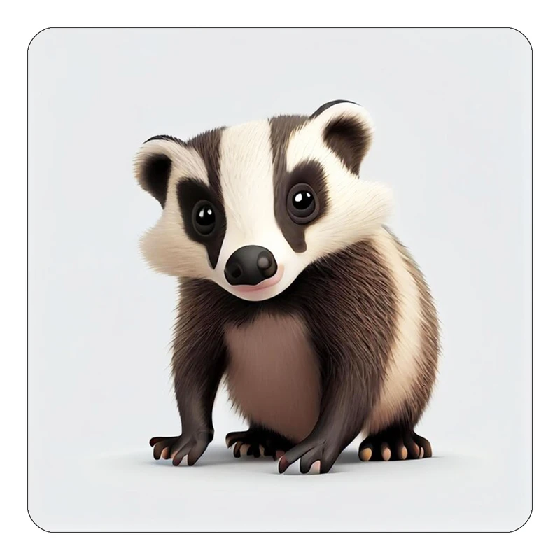 مگنت کاکتی طرح حیوانات کارتونی مدل mp27440