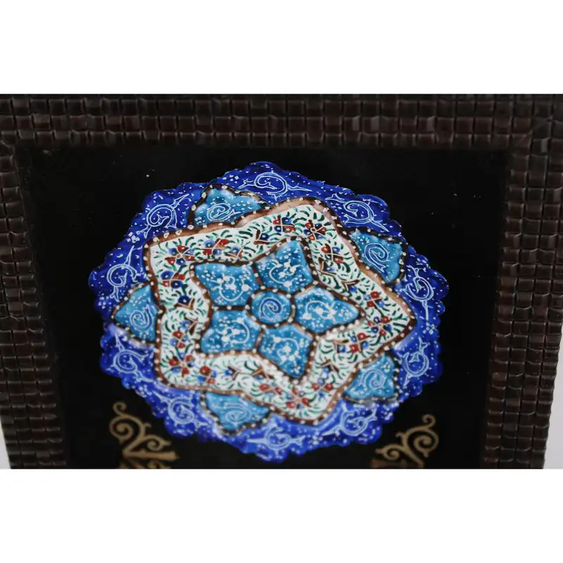 تابلو میناکاری مدل فیروزه کد 103