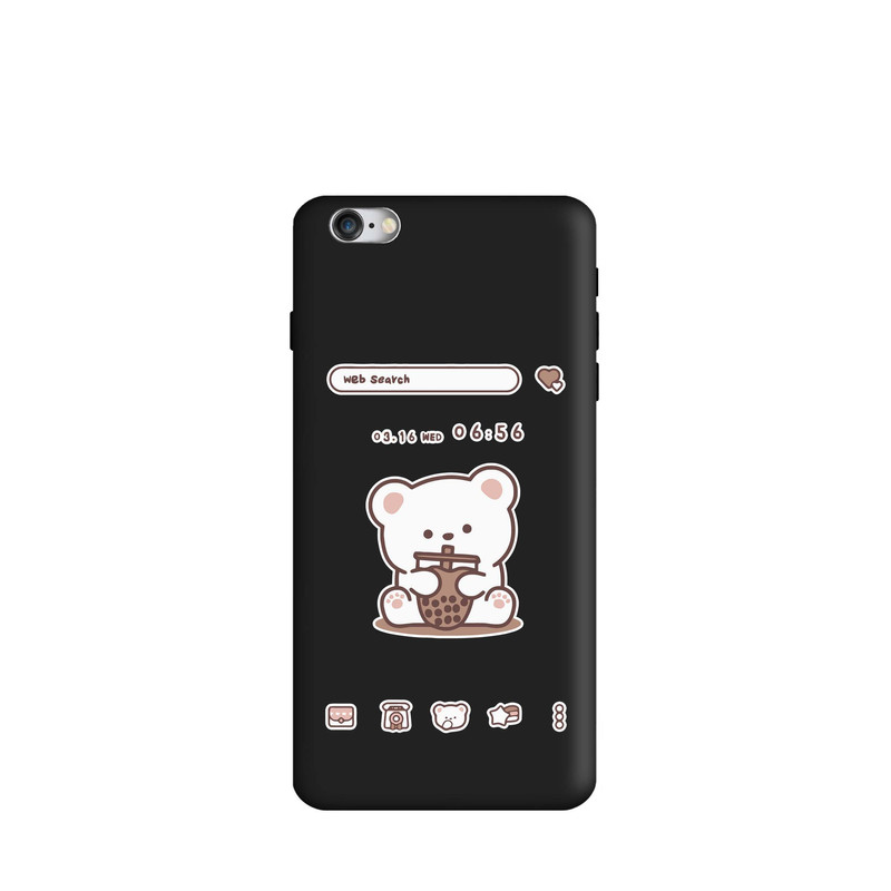 کاور طرح خرس اسموتی کد m4246 مناسب برای گوشی موبایل اپل iphone 7 / 8