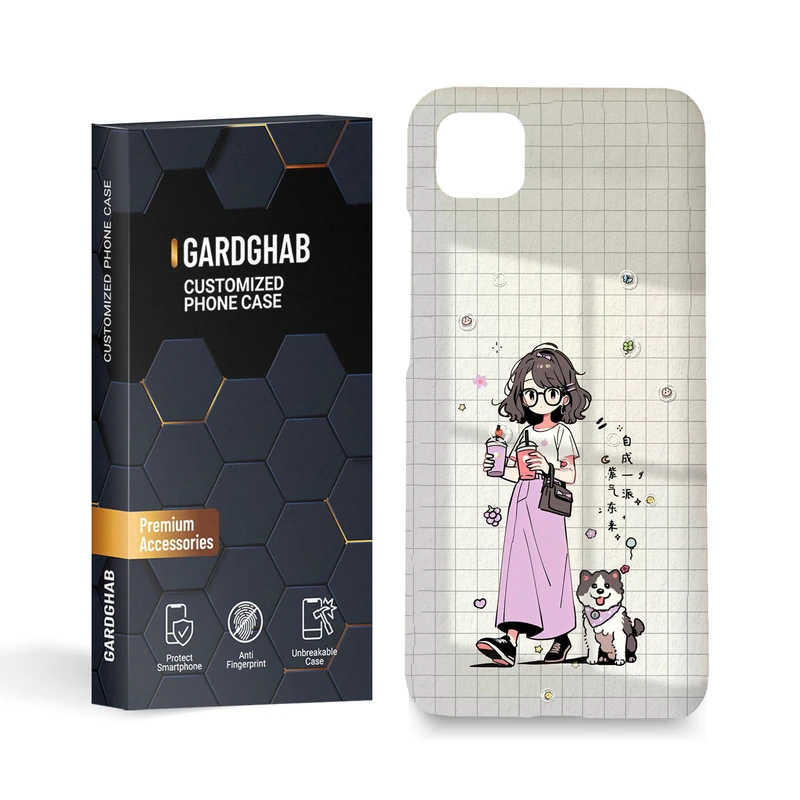 کاور گارد قاب مدل دخترانه مناسب برای گوشی موبایل شیائومی Poco C3