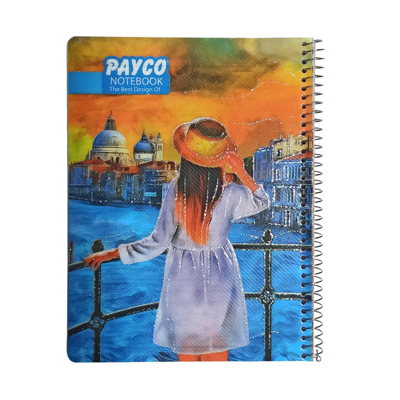 دفتر 100 برگ پایکو طرح غروب شهر