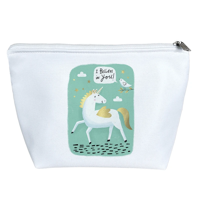 کیف لوازم آرایش دخترانه خندالو مدل اسب تک شاخ کد H1079