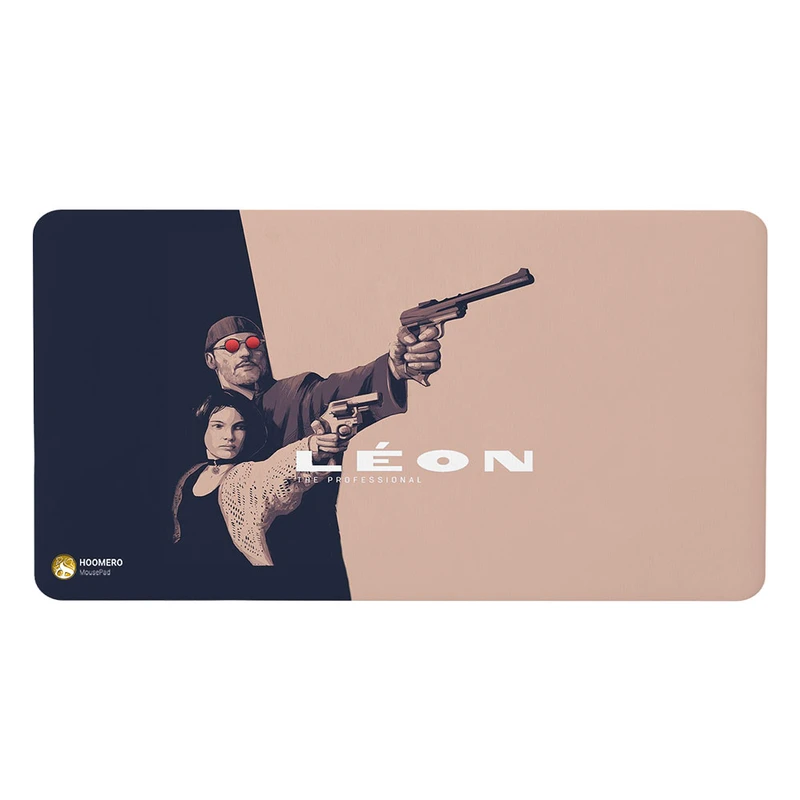 ماوس پد هومرو مدل MX524 طرح لئون حرفه ای و ماتیلدا