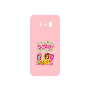 MAHOOT Strawberry Shortcake Cover Sticker for Samsung Galaxy S8