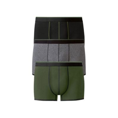 شورت مردانه لیورجی مدل نخی Boxers IAN392410 rosh مجموعه 3 عددی