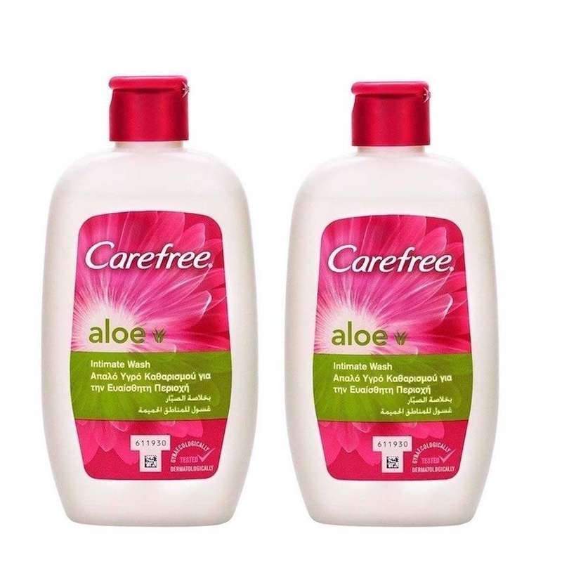 ژل بهداشتی بانوان کرفری مدل Aloe حجم 200 میلی لیتر مجموعه 2 عددی ژل بهداشتی بانوان کرفری مدل Aloe حجم 200 میلی لیتر مجموعه 2 عددی