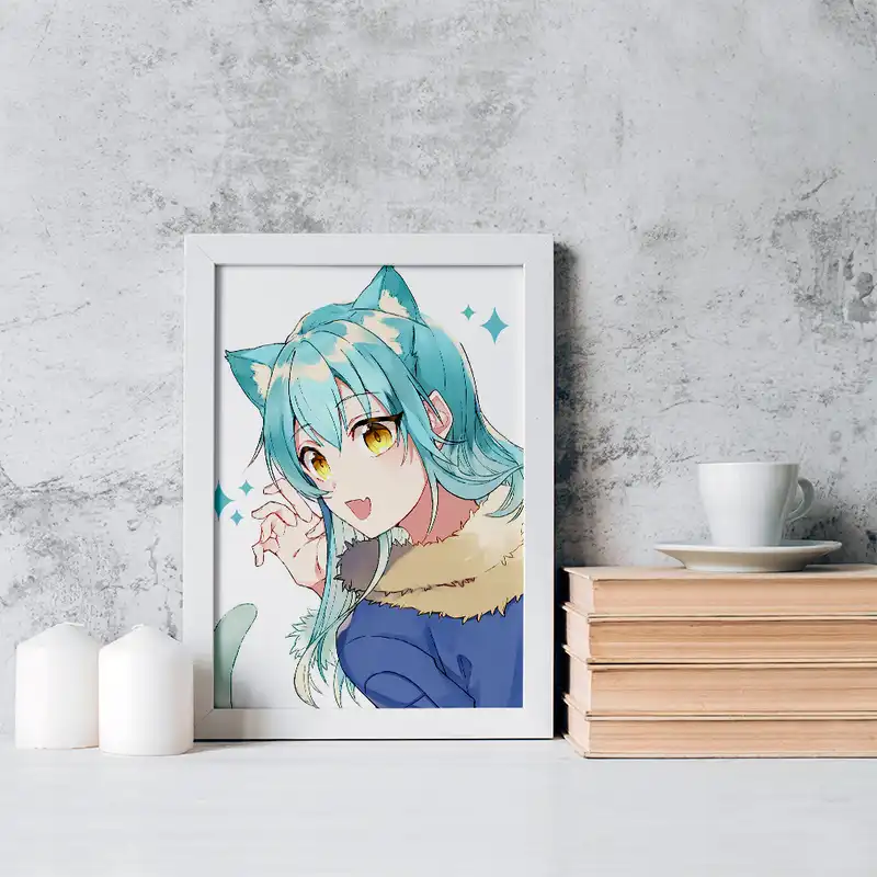 تابلو خندالو مدل ریمورو تمپست انیمه اسلایم کد 15597