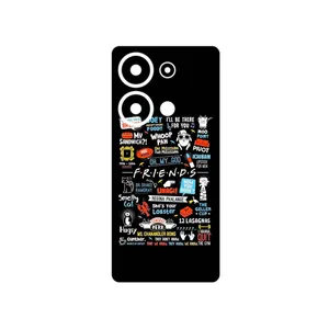 MAHOOT Friends 2 Cover Sticker for Xiaomi Redmi Note 13 Pro 4G