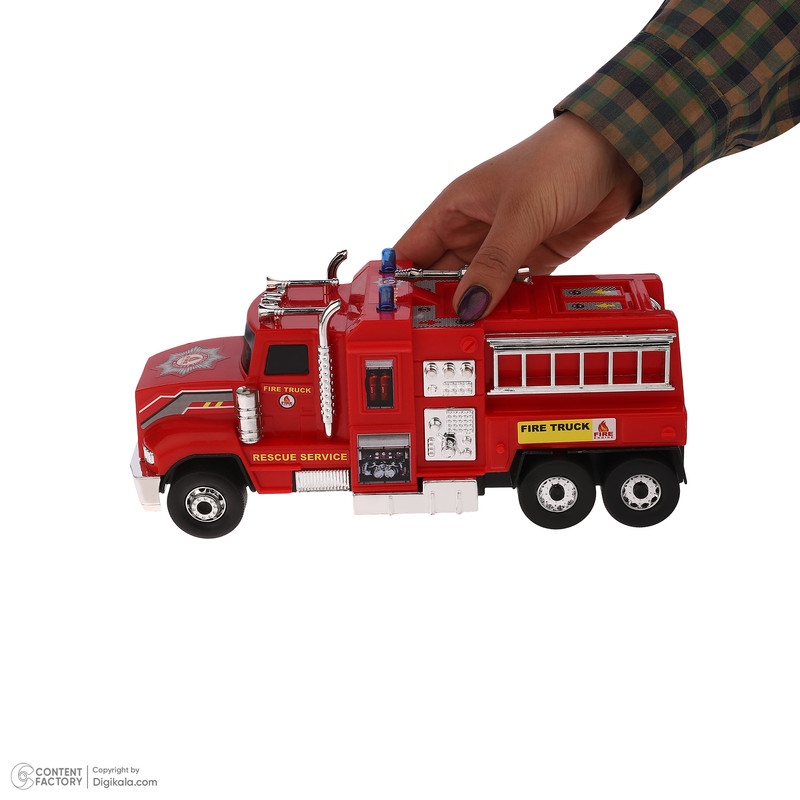 ماشین بازی مدل آتش نشانی اسباب بازی دورج توی طرح Fire Truck