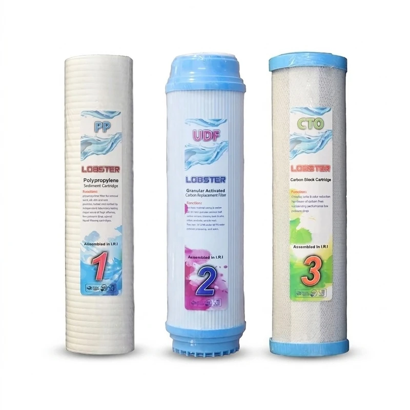 فیلتر دستگاه تصفیه آب خانگی لابستر مدل N11 بسته 3 عددی