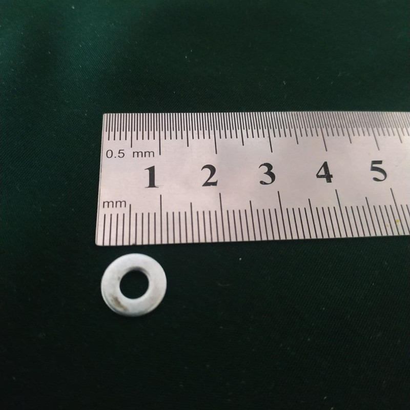 واشر تخت کد VT4 بسته 25 عددی