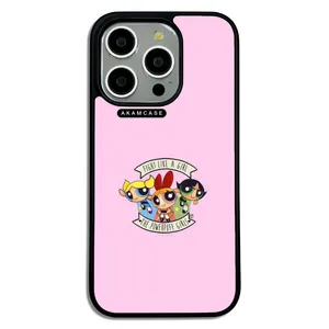 AKAM AMCWA15PRO-POWERPUFF GIRLS16 Cover For Apple iPhone 15 Pro