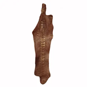 چرم طبیعی مدل ساق شتر مرغ OL034