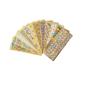 پاکت پول مدل طلاکوب مجموعه 12عددی