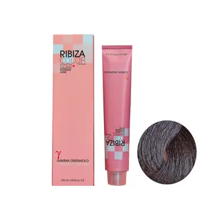 رنگ مو ریبیزا شماره 4.0 حجم 100 میلی لیتر رنگ بلوطی