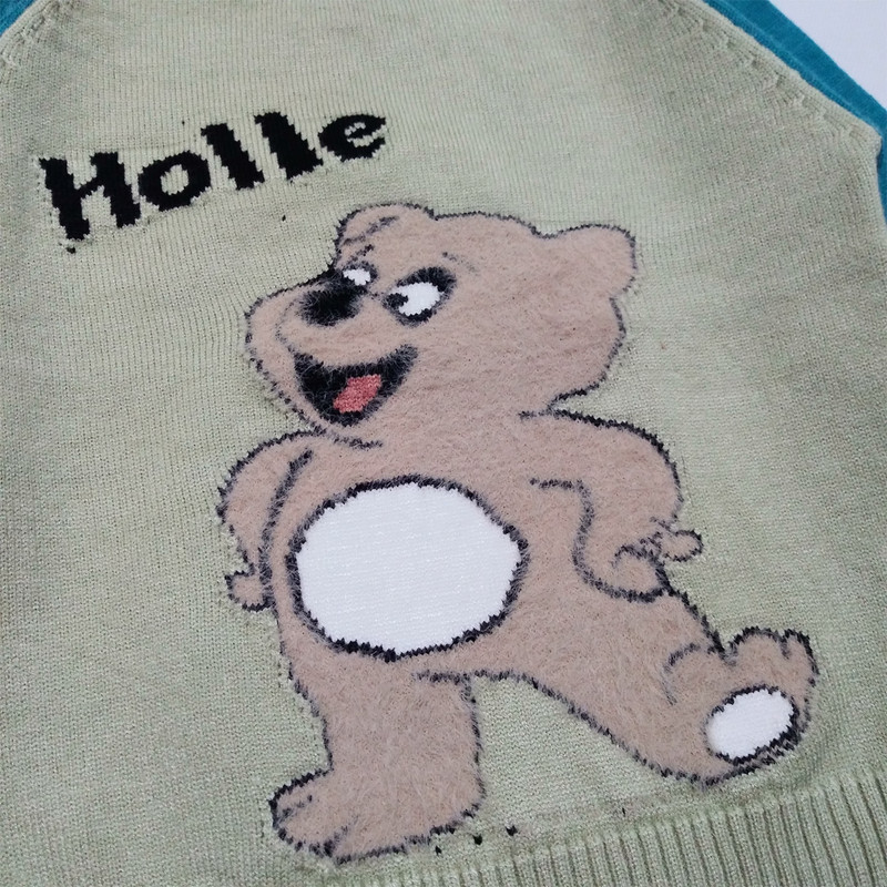 پلیور پسرانه طرح Bear کد BL-BRCR