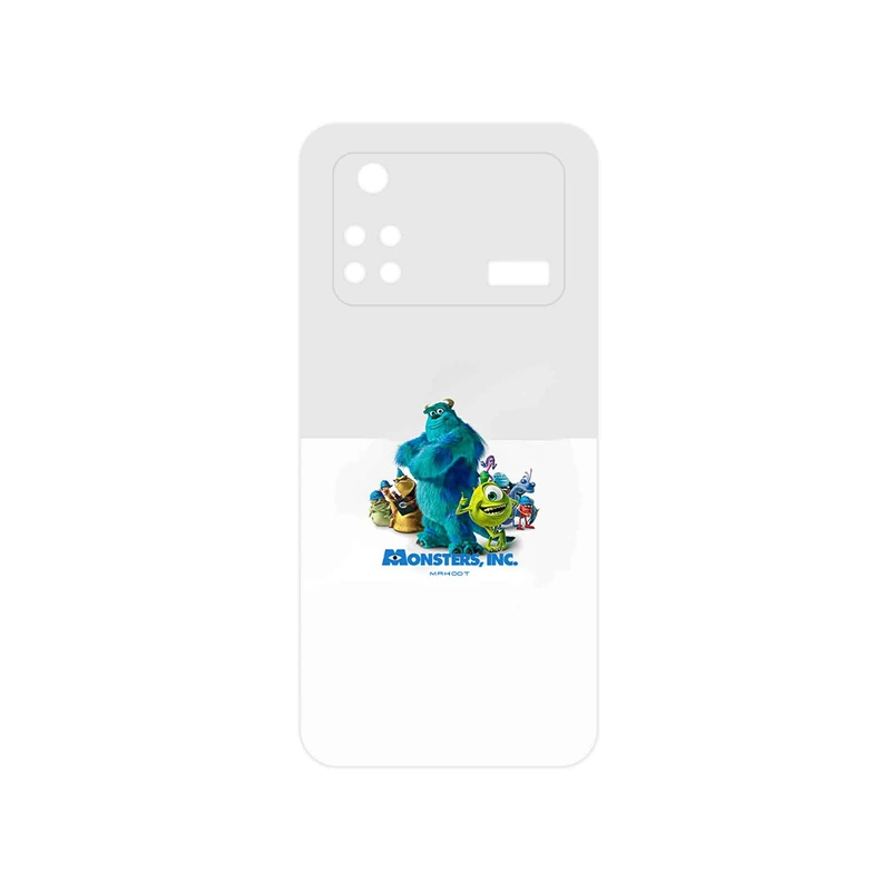 برچسب پوششی ماهوت مدل Monsters Inc مناسب برای گوشی موبایل شیائومی Poco M4 Pro 4G