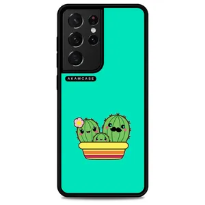 AKAM AMC-WSGS21U-CACTUS-33 Cover For Samsung Galaxy S21 Ultra