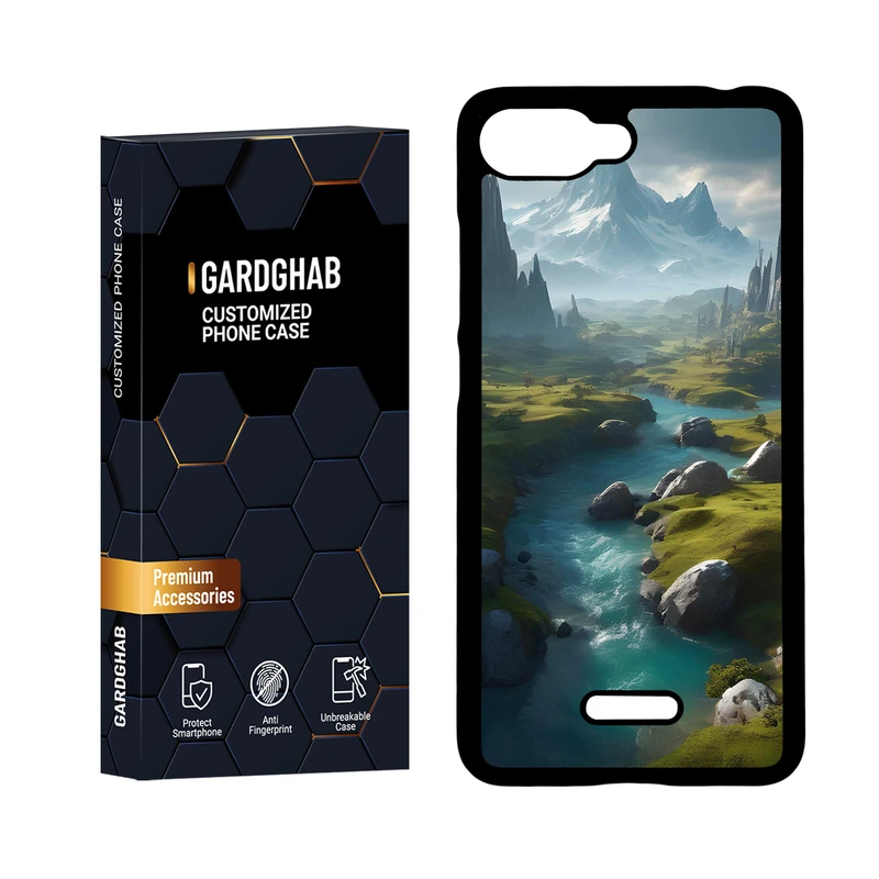 کاور گارد قاب مدل ژله ای هنری مناسب برای گوشی موبایل شیائومی Redmi 6A