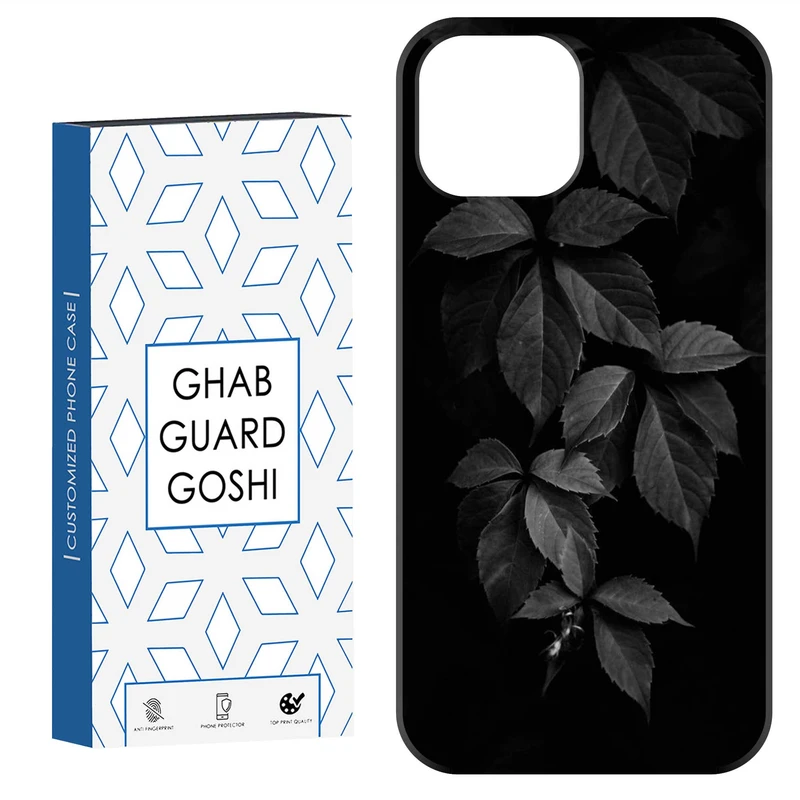 کاور قاب گارد گوشی طرح برگ کد Dimo-187 مناسب برای گوشی موبایل اپل IPHONE 15