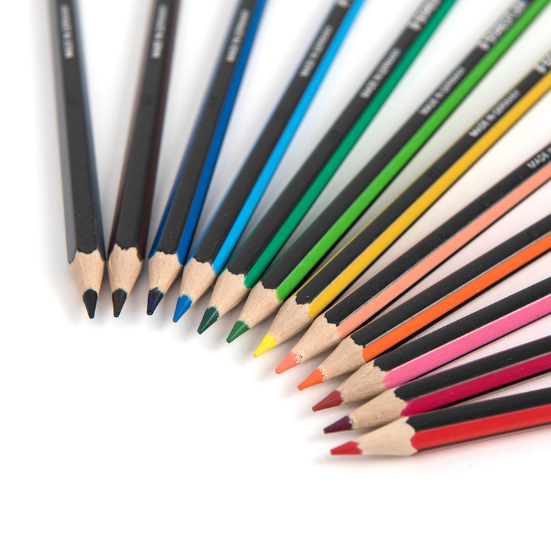 مداد رنگی 24 رنگ استدلر مدل wopex