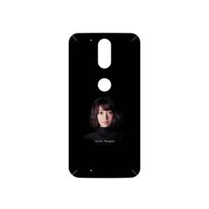 MAHOOT Portrait of an Asian Woman Cover Sticker for Motorola Moto G4